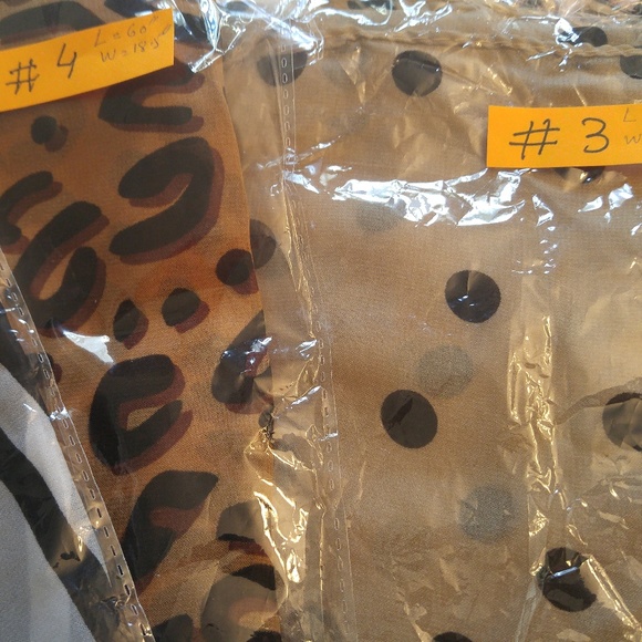 Soft  Fashion Polka Dots Pattern Chiffon  Scarves - Picture 7 of 11